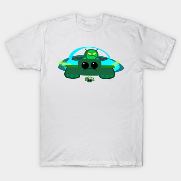 Tortils™ Alien Invasion T-Shirt by skrbly